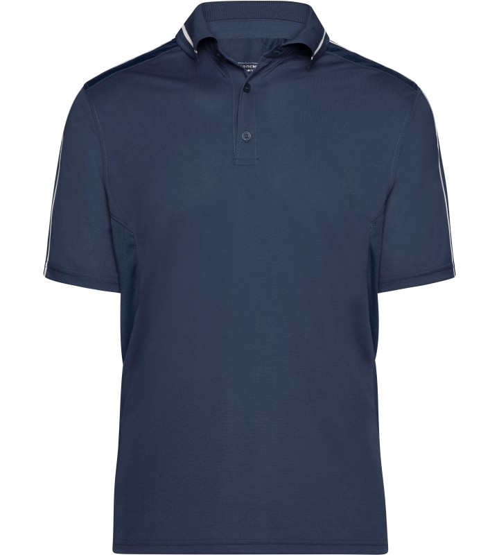 Pánské pracovní piqué polo - Strong navy/navy