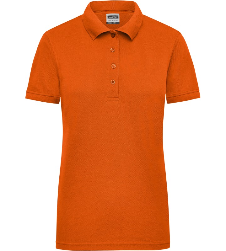 Dámské pracovní piqué polo orange